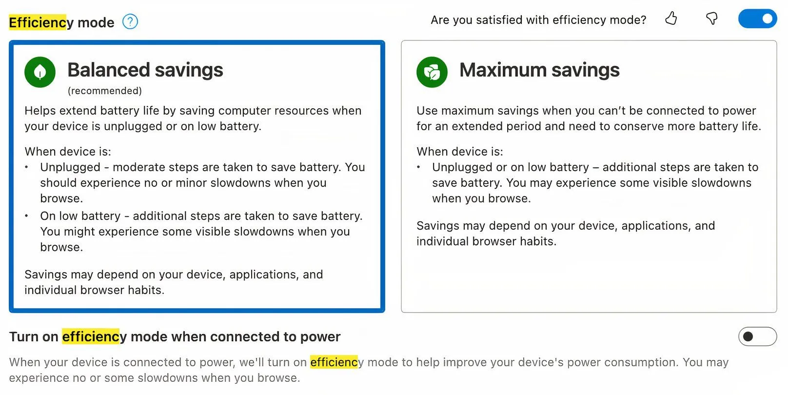 Hướng dẫn kích hoạt Chế độ Hiệu suất trong Microsoft Edge