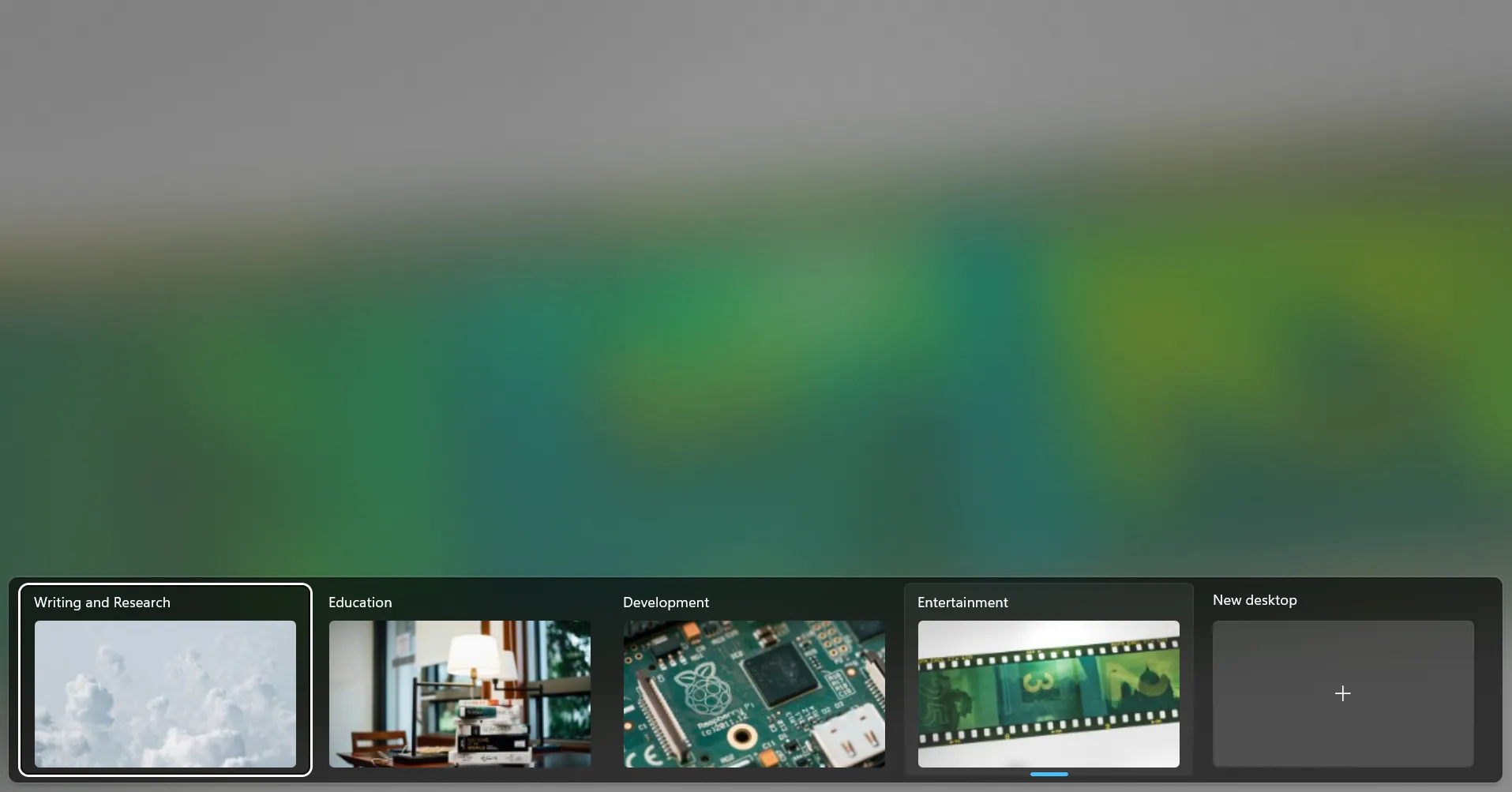 Hướng dẫn tạo màn hình ảo mới trong Task View trên Windows