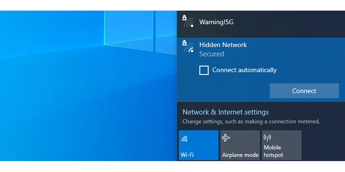 Hướng dẫn tắt tính năng tự động kết nối Wi-Fi trên Windows, giúp bảo vệ dữ liệu cá nhân.