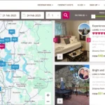 Kết quả tìm kiếm Homestay tại Seattle, hiển thị các lựa chọn chỗ ở dạng homestay cùng giá và đánh giá.