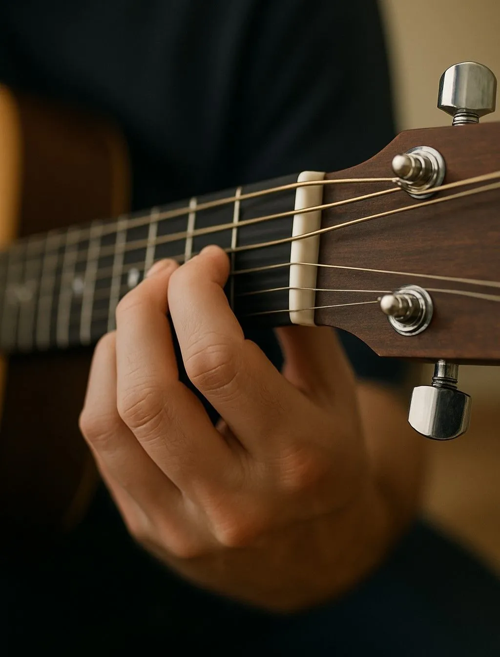 Khả năng tạo ảnh bàn tay chân thực của ChatGPT 4o khi chơi guitar