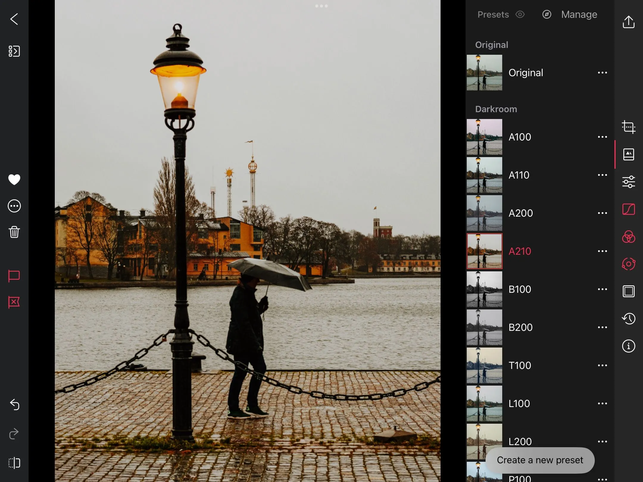 Khám phá các preset mạnh mẽ trong ứng dụng Darkroom trên iPad