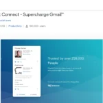 Kiểm tra số lượng người dùng và đánh giá tiện ích mở rộng Clearbit Connect trên Chrome Web Store