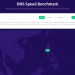 Kiểm tra tốc độ phản hồi DNS bằng Cloudflare DNS trên ứng dụng DNS Benchmark.
