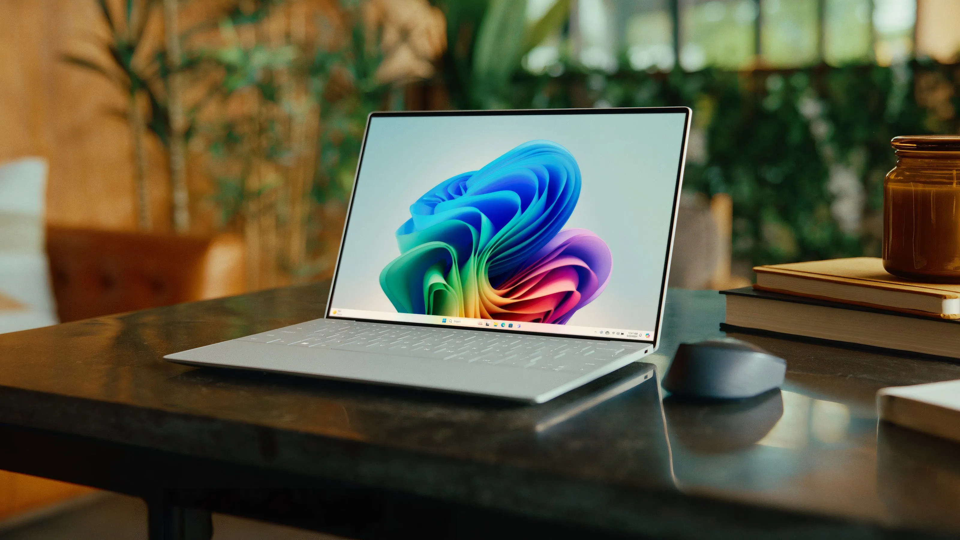 Laptop Dell XPS 13 với chip Snapdragon X Elite đặt trên bàn, biểu trưng cho sự kỳ vọng cao về hiệu năng.