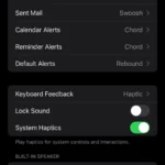 Màn hình cài đặt Giới hạn Âm lượng trên iPhone, hiển thị thanh trượt điều chỉnh mức âm lượng tối đa cho loa ngoài iOS 18.2.