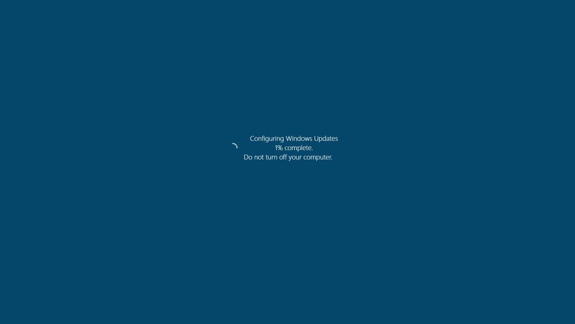 Màn hình cập nhật Windows giả của FakeUpdate.net khiến người dùng hoảng loạn