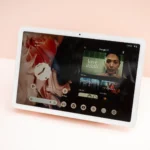 Màn hình chính Pixel Tablet hiển thị các ứng dụng tùy chỉnh