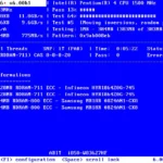 Màn hình MemTest86 hiển thị quá trình kiểm tra bộ nhớ RAM đang diễn ra