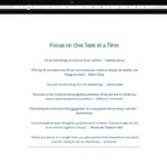 Màn hình Microsoft Word ở chế độ tập trung (Focus Mode) giúp người dùng thực hiện đơn nhiệm hiệu quả.