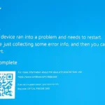 Màn hình xanh chết chóc (BSOD) trên Windows, biểu hiện của lỗi máy tính