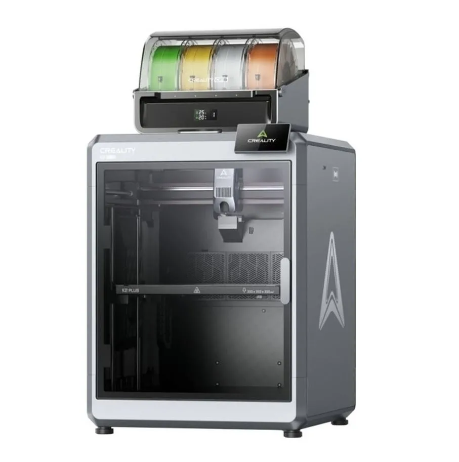 Máy in 3D Creality K2 Plus Combo với hệ thống CFS gắn trên đầu