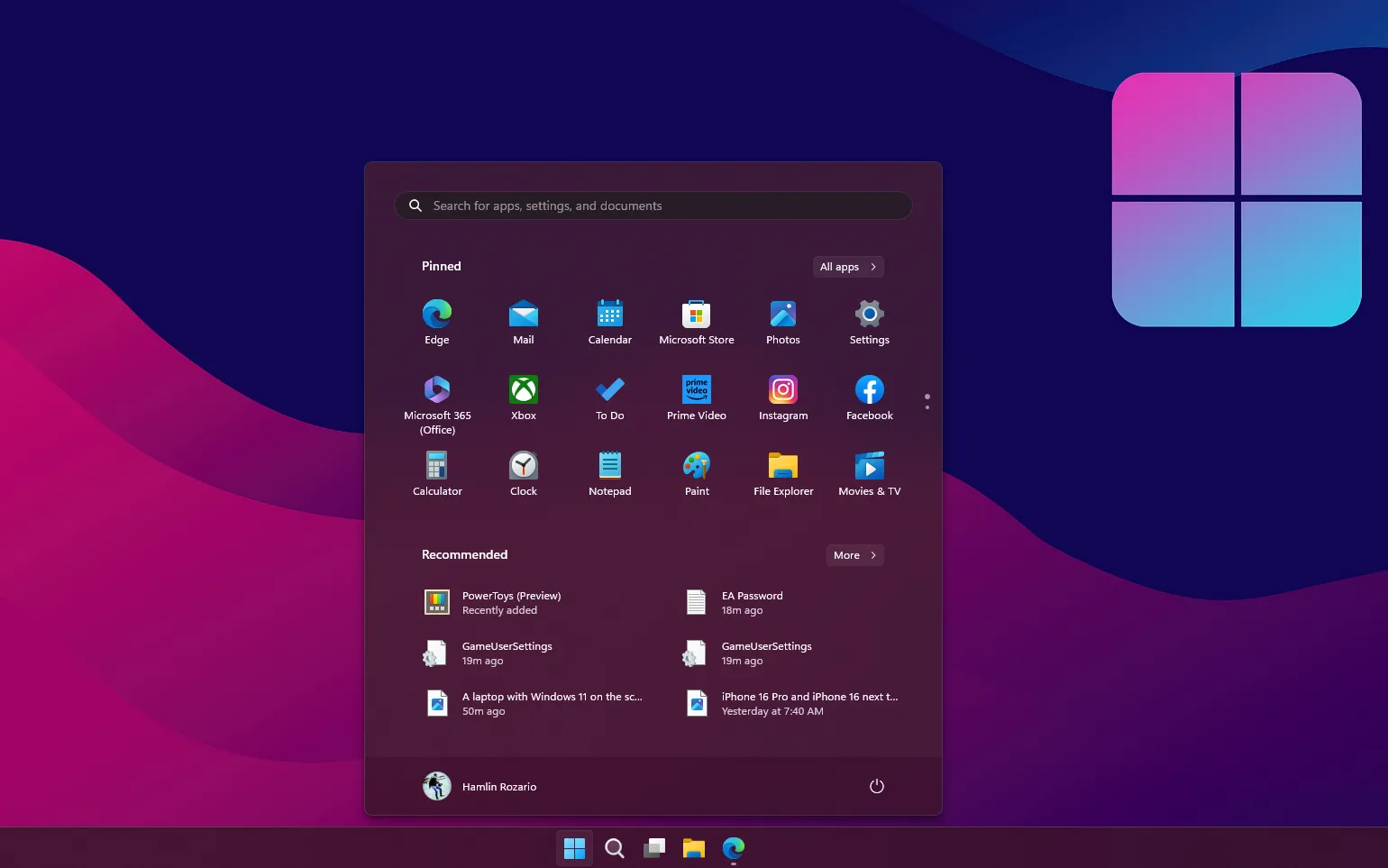 Menu Start trên Windows 11 đã được cải thiện với hiệu suất tốt hơn và giao diện trực quan