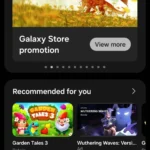 Menu ứng dụng Game Booster trên Samsung Galaxy Z Flip 6