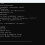 menu Windows Maintenance Tool với các tùy chọn khắc phục lỗi hệ thống