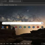 Microsoft Edge new tab