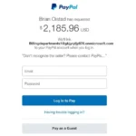 Minh họa chiêu lừa đảo PayPal thông qua yêu cầu liên kết tài khoản