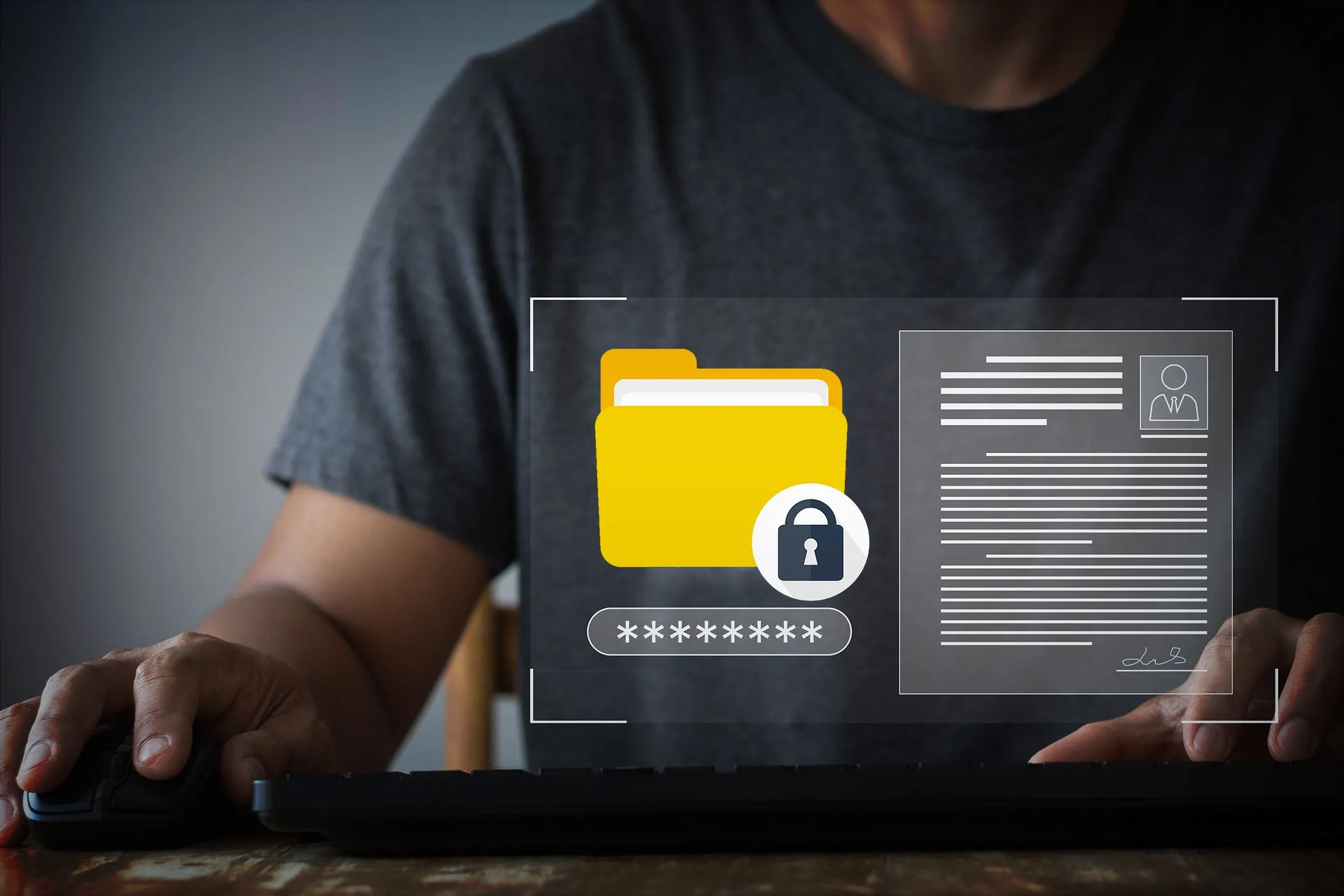 Minh họa nguy cơ bảo mật Windows 11 với biểu tượng thư mục bị khóa, nhấn mạnh lỗ hổng DLL hijacking cho phép chiếm quyền truy cập hệ thống.
