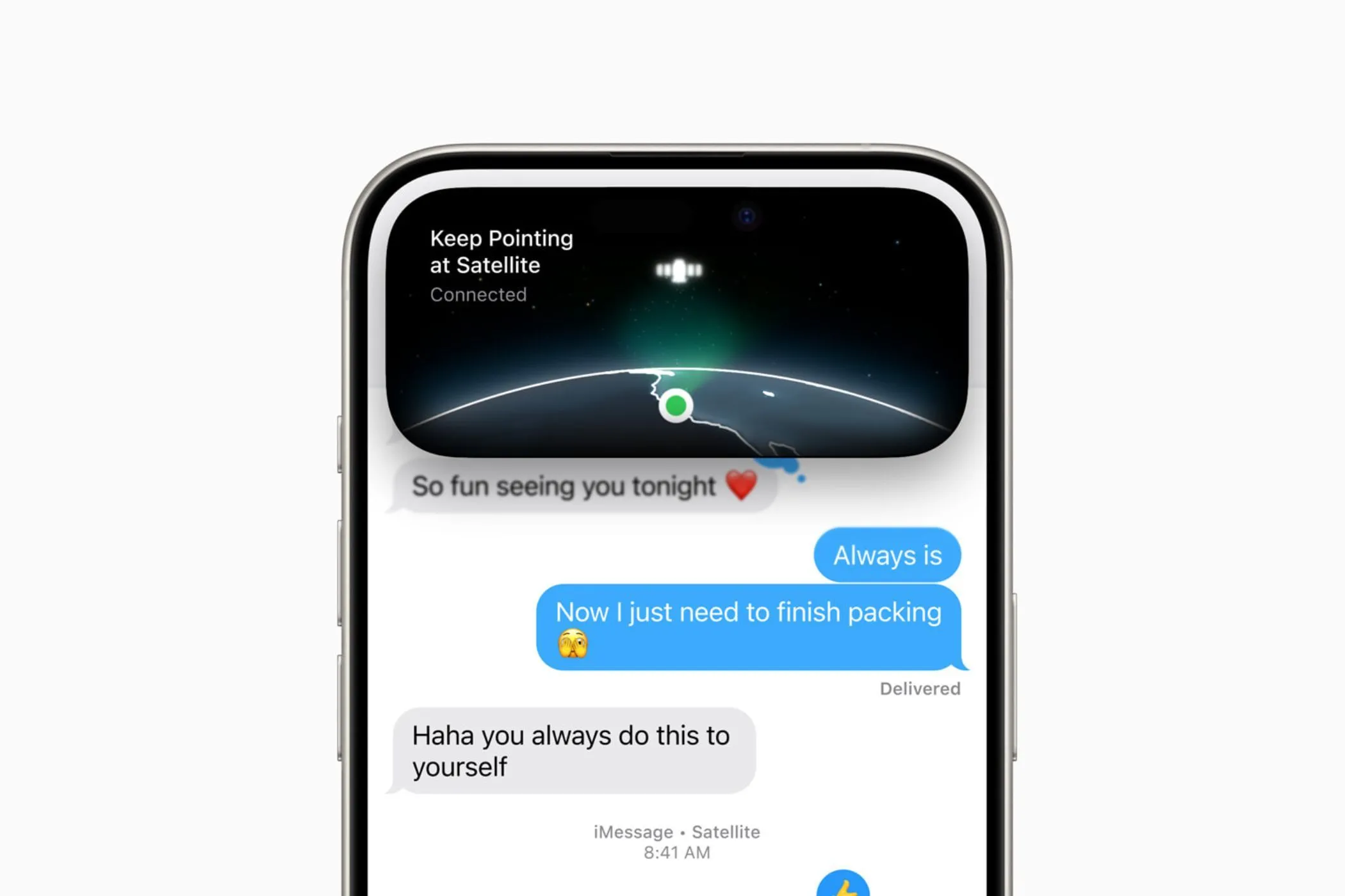 Nhắn tin qua vệ tinh trên Apple Watch Ultra 3