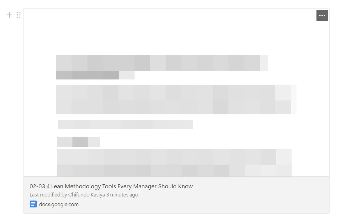 Nhúng tài liệu Google Docs trực tiếp trong Notion.