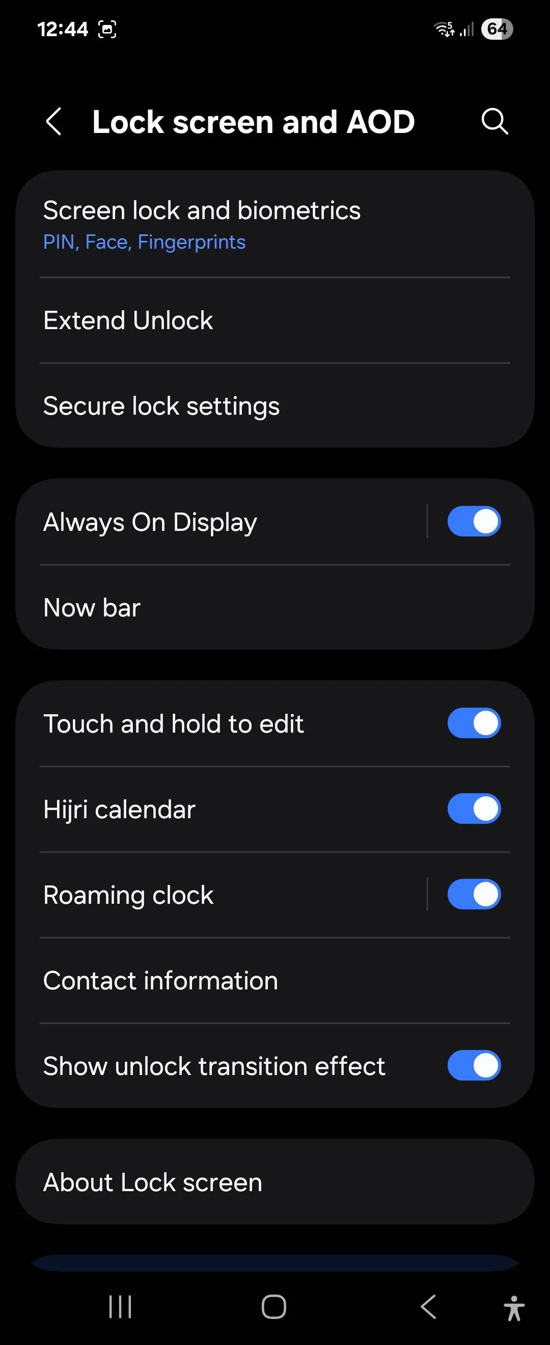 Now Bar hiển thị thông báo trực tiếp và cài đặt Now Bar trên Galaxy Z Flip 6 chạy One UI 7