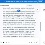 Otter.ai giao diện chuyển đổi văn bản từ video