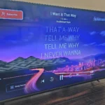 Pop-up quảng cáo đáng ngờ xuất hiện trên màn hình Smart TV, gây gián đoạn trải nghiệm người dùng.