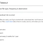Sao lưu dữ liệu email Gmail bằng Google Takeout