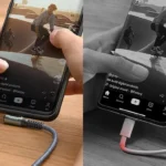 So sánh cáp sạc góc vuông Ainope với cáp sạc thông thường