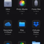 So sánh giao diện Files mặc định và ứng dụng Documents by Readdle trên iPhone