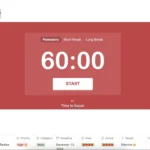 Theo dõi Pomodoro trên Notion với cài đặt 60 phút làm việc