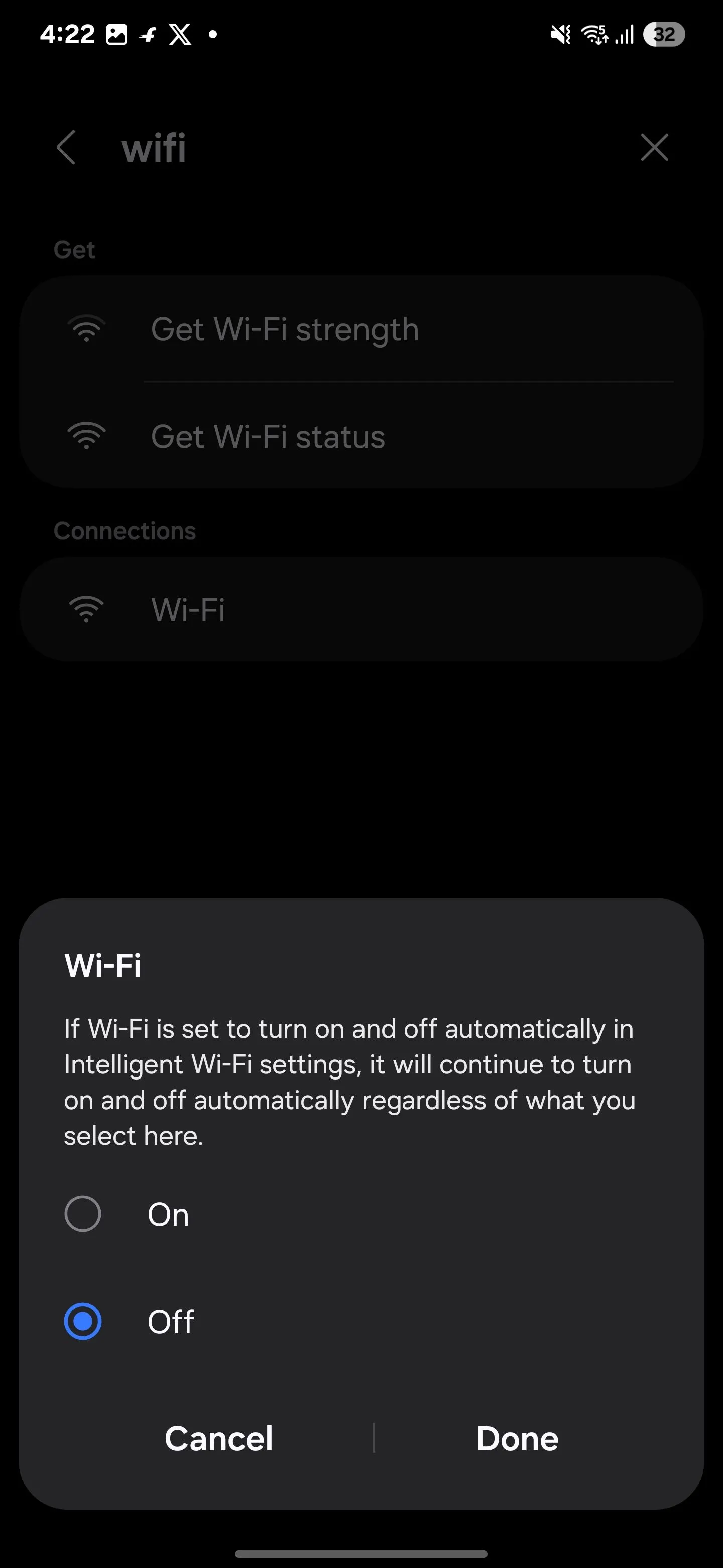Thiết lập tự động tắt Wi-Fi và bật dữ liệu di động khi rời khỏi nhà với Samsung Modes and Routines