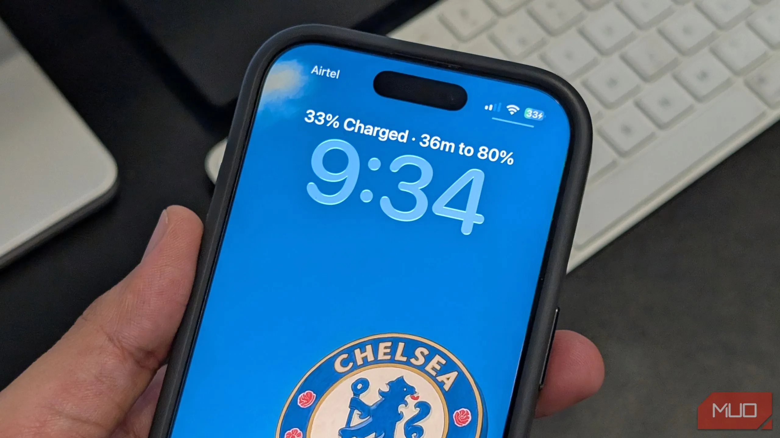 Thời gian sạc pin đến 80% còn lại trên iOS 26