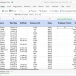 Tìm vị trí nhân viên Kristen Tate bằng hàm XMATCH trong Excel