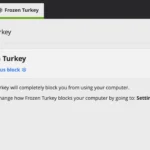 Tính năng Frozen Turkey trong ứng dụng Cold Turkey giúp chặn truy cập website tập trung làm việc