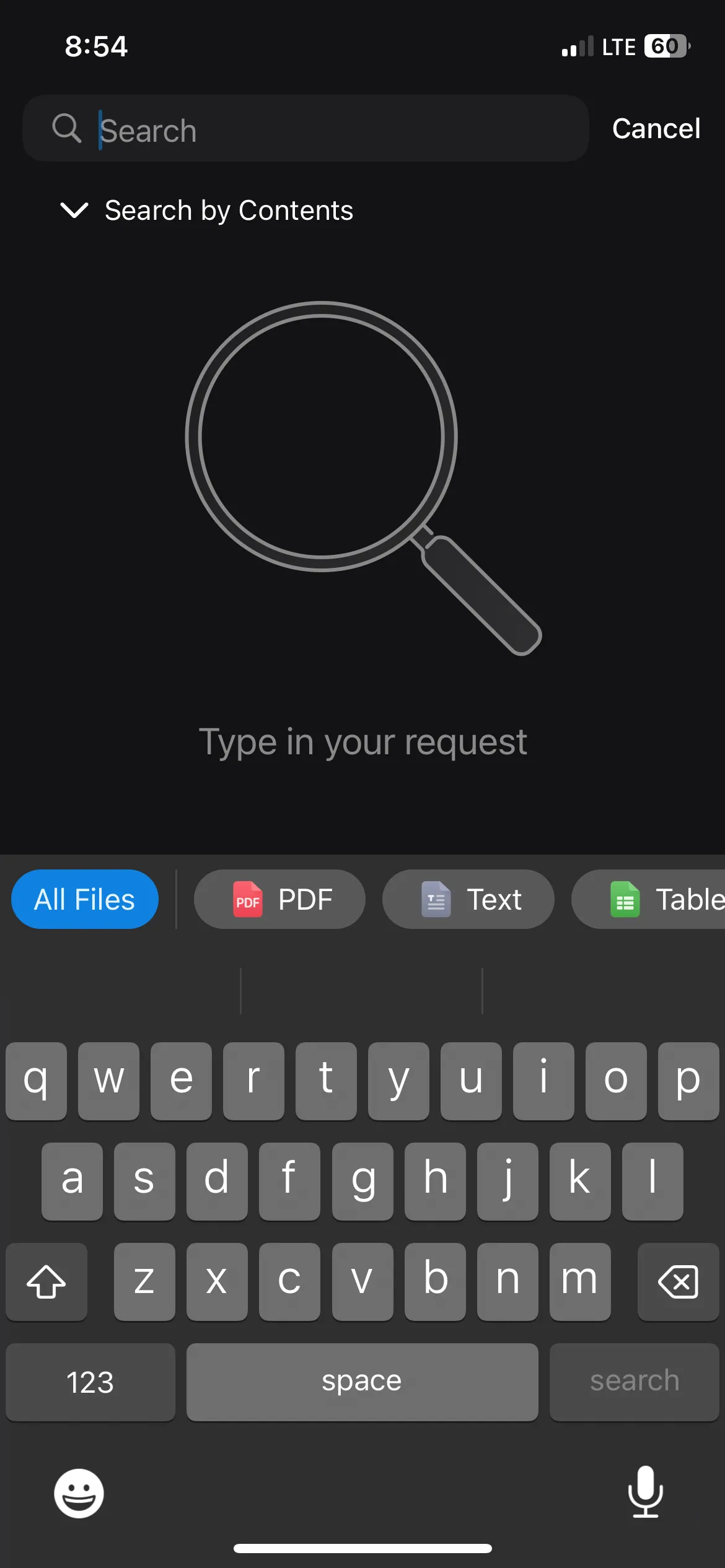 Tính năng tìm kiếm nội dung mạnh mẽ trong Documents trên iPhone