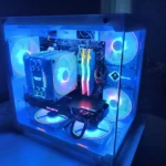 Toàn cảnh chiếc PC tự lắp được tối ưu cho chỉnh sửa ảnh, với thiết kế hiện đại và linh kiện mạnh mẽ.