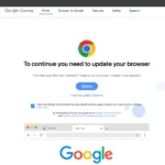Trang cập nhật Google Chrome giả mạo dùng để phát tán mã độc tinh vi