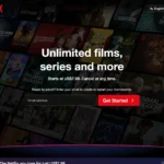 Trang chủ Netflix hiển thị giao diện thân thiện và nội dung đa dạng