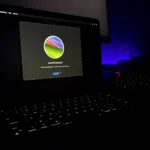 Trình cài đặt macOS Sonoma trên MacBook Air, minh họa quy trình cập nhật đơn giản của macOS