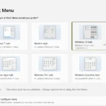 Tùy chỉnh Menu Start Windows 11 với Start11, chọn kiểu Windows 10 để khôi phục giao diện quen thuộc