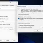 Tùy chọn nén nội dung tệp tin để tiết kiệm dung lượng ổ đĩa trong File Explorer trên Windows 11