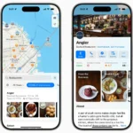 Ứng dụng Apple Maps hiển thị danh sách các nhà hàng đạt chuẩn Michelin Guide cùng thông tin chi tiết