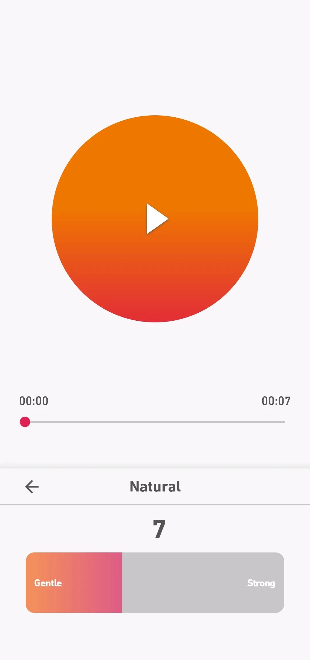 Ứng dụng Dolby On hiển thị tùy chọn điều chỉnh mức độ EQ cài đặt sẵn cho âm thanh