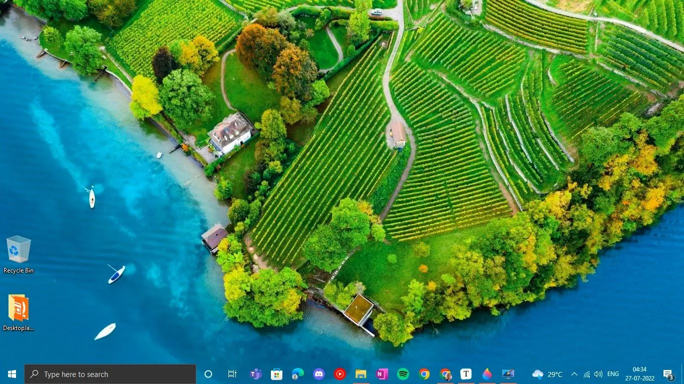 Ứng dụng TranslucentTB làm trong suốt thanh Taskbar trên Windows 11