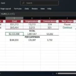 Ví dụ hàm SUM tính tổng dữ liệu đã lọc trên bảng Excel, cho thấy kết quả sai lệch