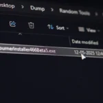 Ví dụ tệp tin thực thi (.exe) trong Windows File Explorer