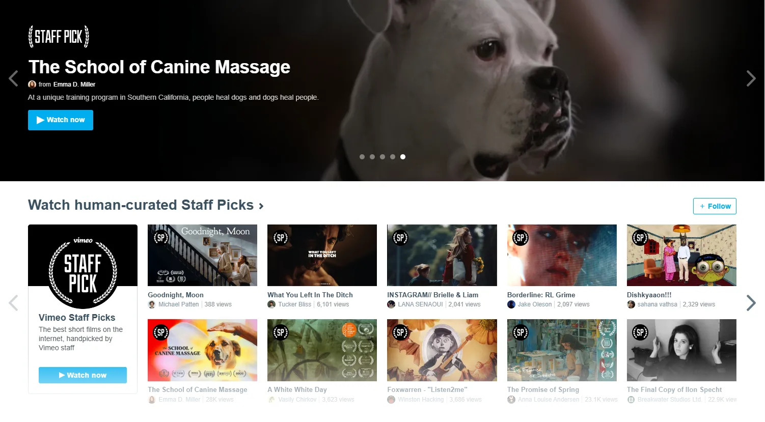 Vimeo - Nền tảng chia sẻ video chất lượng cao và nghệ thuật