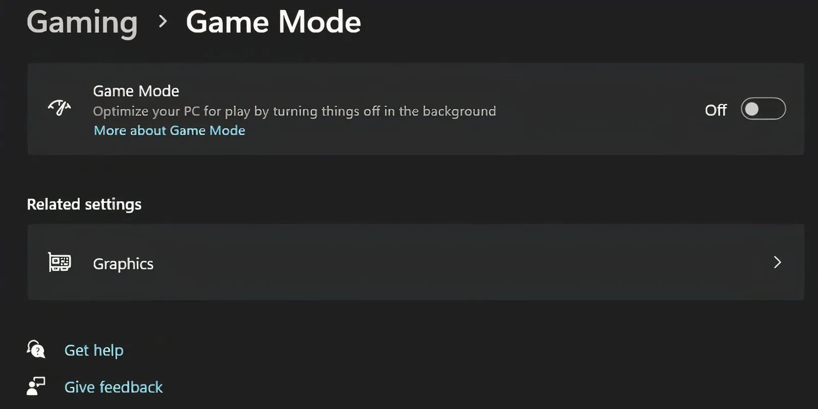 Vô hiệu hóa chế độ Game Mode trong cài đặt Windows để giảm độ trễ bàn phím