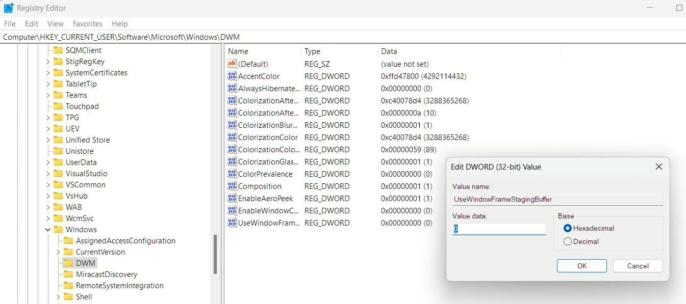 Vô hiệu hóa góc bo tròn trên Windows 11